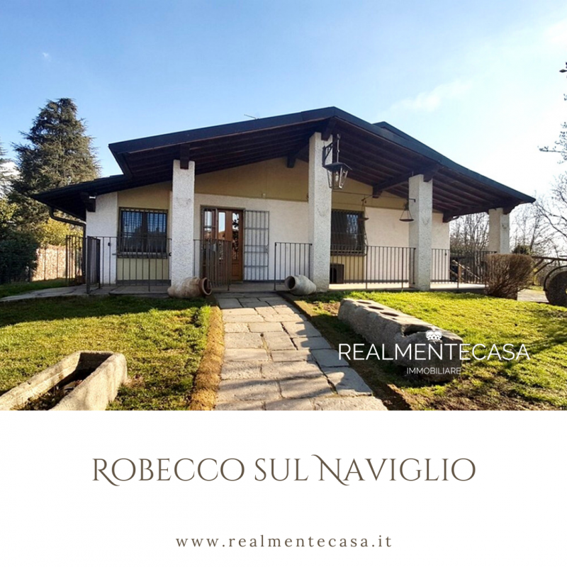 Villa unifamiliare in vendita in via IV giugno, Robecco sul Naviglio