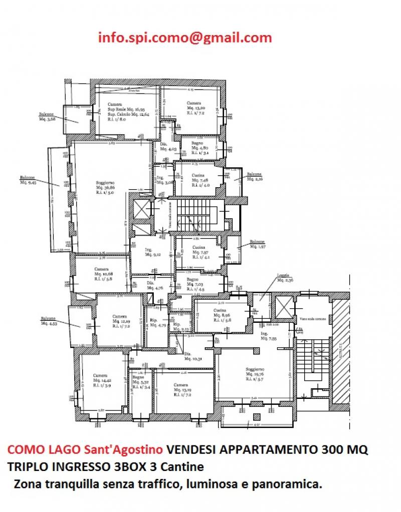 Vendita Appartamento oltre 5 locali Appartamento Como Piazza Amendola 316220